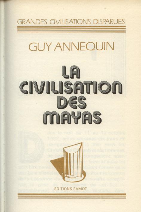 civilisation maya